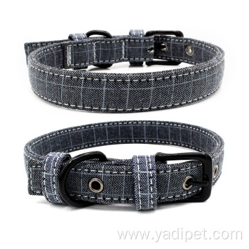 Bohemian style pet collar reflective pet collar